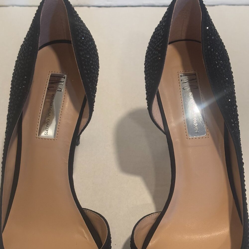INC International Concepts Womens Kenjay19 Closed Toe D-Orsay, Black Size 9 M - Picture 10 of 16
